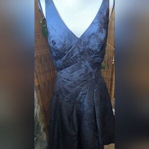 White House Black Market Strapless Black Dress